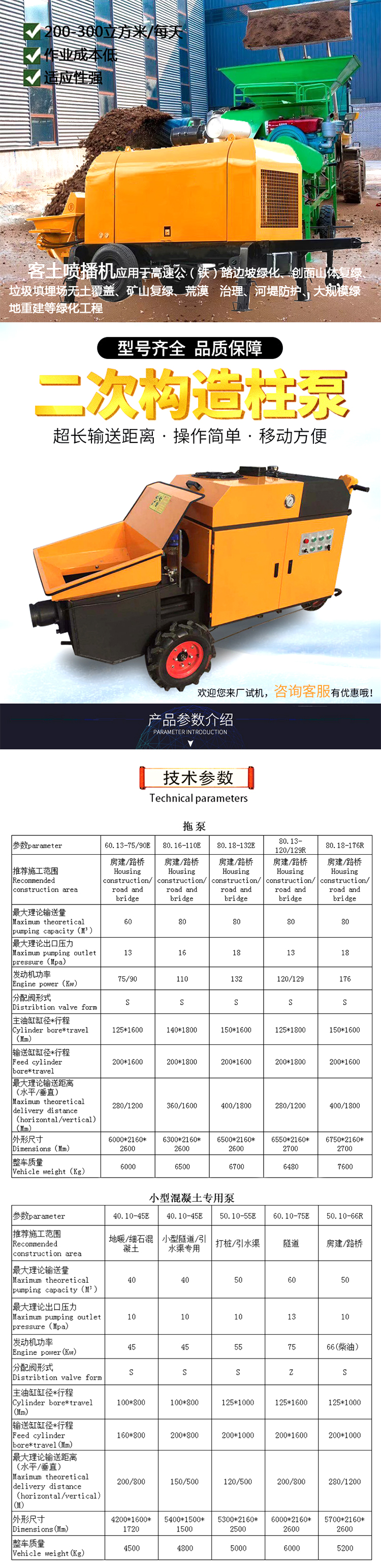 柴油拖泵、電機(jī)拖泵、拖泵、強(qiáng)制式拖泵、隧道拖泵、細(xì)石混凝土泵、砂漿泵、碎石泵、地泵